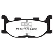 Klocki hamulcowe EBC FA199V V-PAD (kpl. na 1 tarcze)