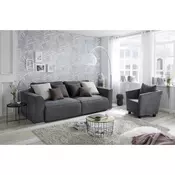 SOFA LEŽAJ tekstil, plocasti materijal antracit