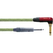 Cordial Ecohemp PR-SILENT 3 m Ravni - Kutni Instrument kabel (Kao novo)