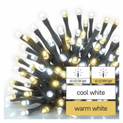 EMOS LED svjetlosni kabel, 12 m, za unutarnju i vanjsku upotrebu, toplo/hladno bijelo svjetlo, s mjeracem vremena