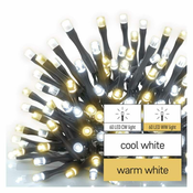 LED Zunanja božična veriga 120xLED/17m IP44 topla/hladna bela