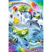 Trefl - Puzzle Flamingo: Internetni kaos ob prehodu v leto 2000 - 600 kosov