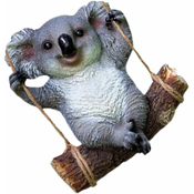 Generic Resin crafts decoration hanging car accessories outdoor Christmas koala pendant flower pot hug car hanging pendant photo props animal pendant swing statue table decorations, (21065480)