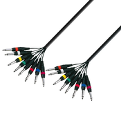 Adam Hall Cables 3 STAR L8PP0300 Multicore Cable 3m 8x6.3mm Jm to 8x6.3mm Jm