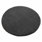 eoshop Moderna okrogla preproga LATIO 7135100, pralna, siva ( - Velikost: krog 160 cm)