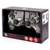 Gembird JPD-PS4BT-01-CM PC/PS4 Bezicni gamepad sa dvostrukom vibracijom, Camo