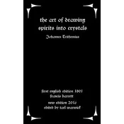 The Art of Drawing Spirits Into Crystals: The Doctrine of Spirits