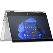 HP ProBook x360 435 G10 Pike Silver, Ryzen 5 7530U, 16GB RAM, 512GB SSD, DE