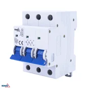 Bemko modulni tripolni odklopnik C 6 A za DIN letev BM-S-A00-S7-3P-C06
