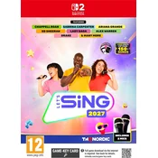 Lets Sing 2027 + 2 microphones (Game-Key Card) (SWITCH 2)