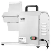 VEVOR Stroj za mehčanje mesa 415x170x420 mm Nerjaveče jeklo 450W Srebrna