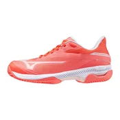 Ženska obutev za tenis Mizuno Wave Exceed Court Clay Calypso Coral/White/Barelypink EUR 39