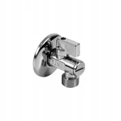 Hydroland Kotni kroglični ventil s filtrom za pipo in splakovalnik 1/2x3/8