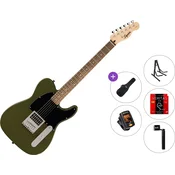 Fender Squier Sonic Esquire H LRL Standard SET Olive Elektricna gitara