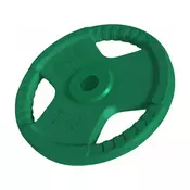 GORILLA SPORTS Gumirani teg (5 kg / Tamnozeleni)