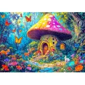 Enjoy - Puzzle Hiša z gobami - 1 000 kosov