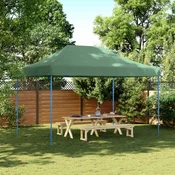 Šator za zabave Zelena 279 x 410 x 315 cm Oxford tkanina