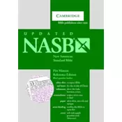NASB Pitt Minion Reference Bible, Black Goatskin Leather, Red Letter Text NS446:XR