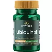 Swanson – Ubikinol 200 mg, 30 kapsul