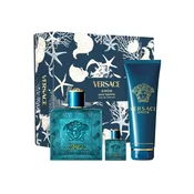 Versace Eros muški poklon set ( EDP 100ml + Gel za tuširanje 150ml + EDP 5ml )