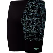 Speedo hyperboom v-cut jammer black/green xs - uk30