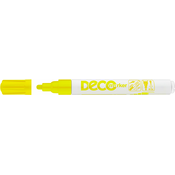 Permanentni marker Ico Deco - okrugli vrh, žuti