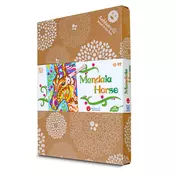 Peščena pobarvanka za odrasle – Sabbiarelli Mandala Horse