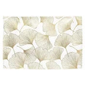 shumee Ginko podstavek 45x30 cm bel/zlat