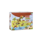 L-W Toys Komplet dinozavrovih kock 12 v 1