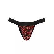 Muške sexy gace Tribal Jock Strap, Crveno-crne