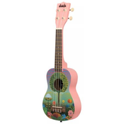 KALA SOPRAN UKULELE Ukadelic UK-UKETOPIA - Uketopia w/bag