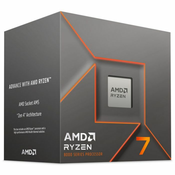 AMD Ryzen 7 8700F 4,1/5GHz 16MB AM5 65W BOX AI brez hladilnika procesor