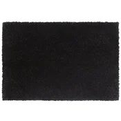 Vidaxl Predpražnik za vrata črne barve 40x60 cm taftana kokosova vlakna
