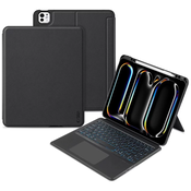 TECH-PROTECT SCMAG PEN + KEYBOARD IPAD PRO 13 7 / 2024 BLACK (5906302308590)
