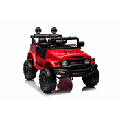 Licenciran avto na akumulator Toyota FJ White 4x4 - rdeč