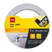 Ljepljiva traka DELI 48 mm x 20 m aluminijska DEA650