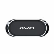 Drzac za mobilni telefon AWEI X20 magnet crni
