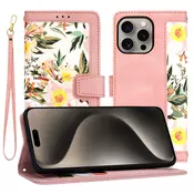 Etui Techsuit FlipCraft za iPhone 15 Pro Max - sweatheart pink