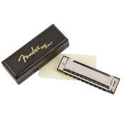 Harmonika Fender - Blues Deluxe Harmonica E, srebrna