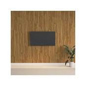 vidaXL Zidne ploce s izgledom drva smede od PVC-a 2,06 m2