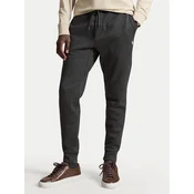 Polo Ralph Lauren Spodnji del trenirke 710881518520 Temno siva Regular Fit