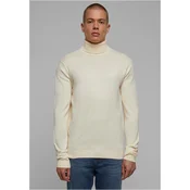 Knitted turtleneck whitesand