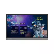 BENQ 75 RE7503 Interactive Flat Panel crni