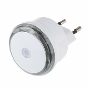 LED Nocna svjetiljka za uticnicu s fotosenzorom 3xLED/0,5W/230V