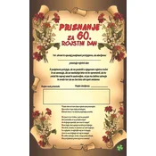 PRIZNANJE ZA 60. ROJSTNI DAN ON