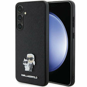 Etui za telefon Karl Lagerfeld Galaxy S24 boja: crna, KLHCS24SPSAKCMPK