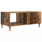 vidaXL Klubska miza Star les 90 x 50 x 40 cm Inženirski les