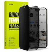 Ringke Cover Display ID Glass kaljeno steklo za iPhone 16 / iPhone 15 – Privacy