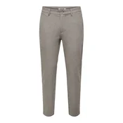 Only & Sons Chino hlače ONSMARK pikčasto rjava