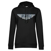 Hoodi ženska Top Gun - Maverick Distressed Logo - HYBRIS - PM-57-TGM001-H92-12-BK